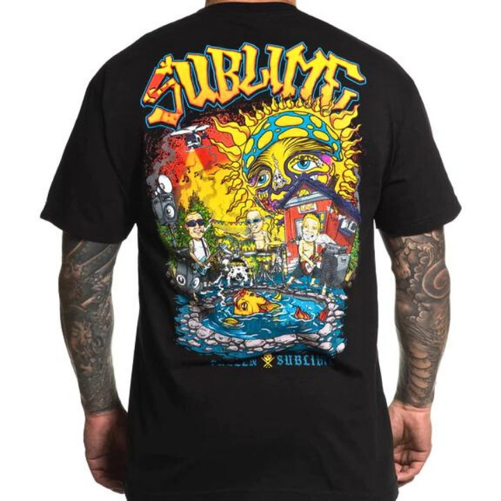 S/S BACKYARD PARTY - BLK